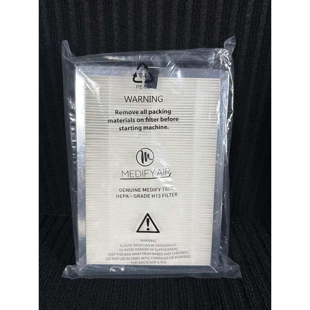 Medify Air MA-25 Replacement Filter Genuine True HEPA H13 White 1-Pack